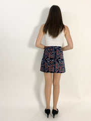 Gonna velluto liscio