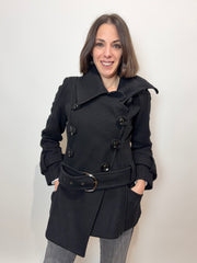 Phard · Cappottino sartoriale con cintura in vita