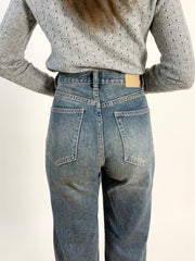 Comodo jeans lavaggio sfumato