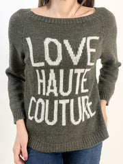 Pullover misto lana e alpaca