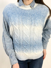 Gilet motivo treccia