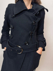 Phard · Cappottino sartoriale con cintura in vita