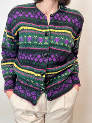 Cardigan stile norvegese