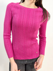 Pullover a tutto lurex