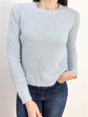 Pullover lana e angora