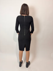 Celyn B. · Abito tubino nero, linea Elisabetta Franchi