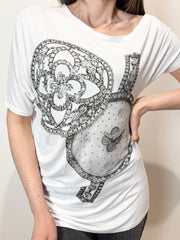 T-shirt rifinita