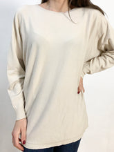 Maxi pullover chiaro