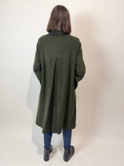 Moessmer · Cappotto vintage in lana vergine e cashmere