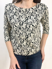 Sottogiacca bianco e nero