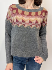 Pullover vintage · Fantasia geometrica