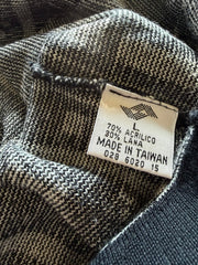 Marta Marzotto · Pullover fantasia geometrica con ricami floreali