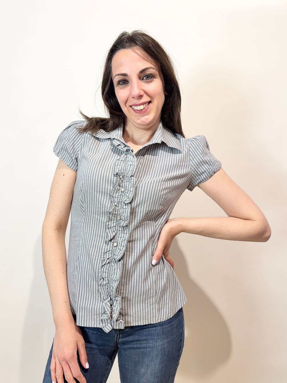 Camicia a righe