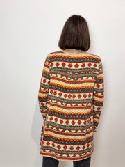 Pullover BluOltre – fantasia jacquard