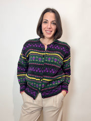Cardigan stile norvegese