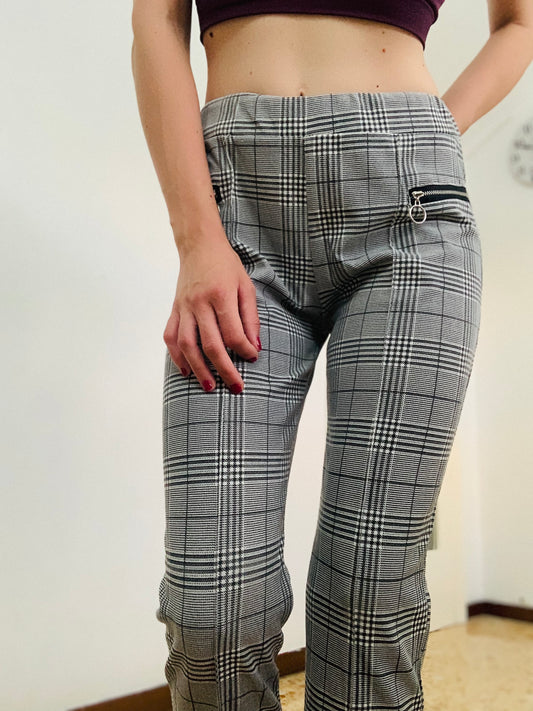 Pantalone quadrettato