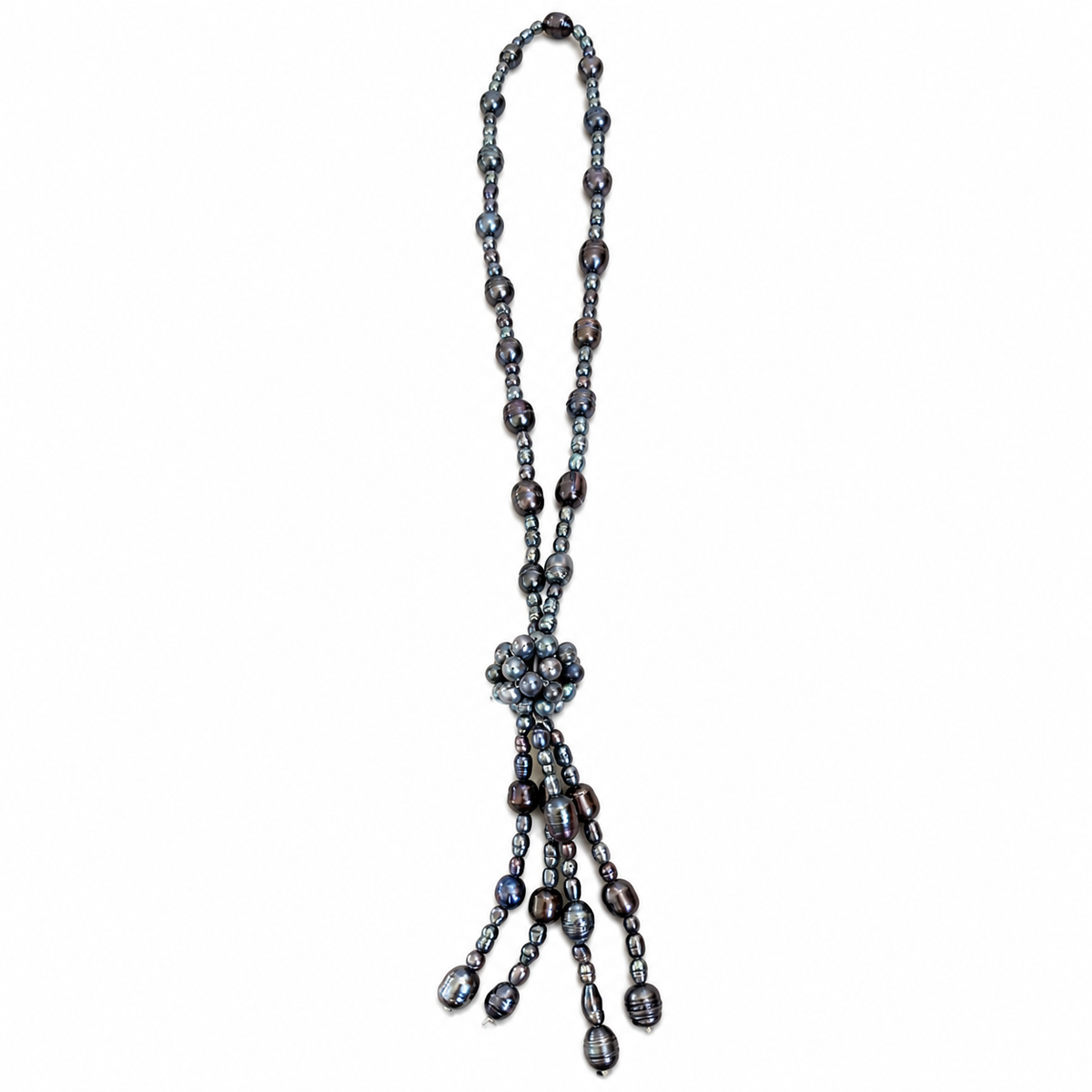 Collana vintage con perline cangianti – Effetto gioiello