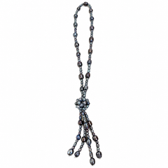 Collana vintage con perline cangianti – Effetto gioiello