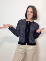 Rifinito cardigan in fantasia