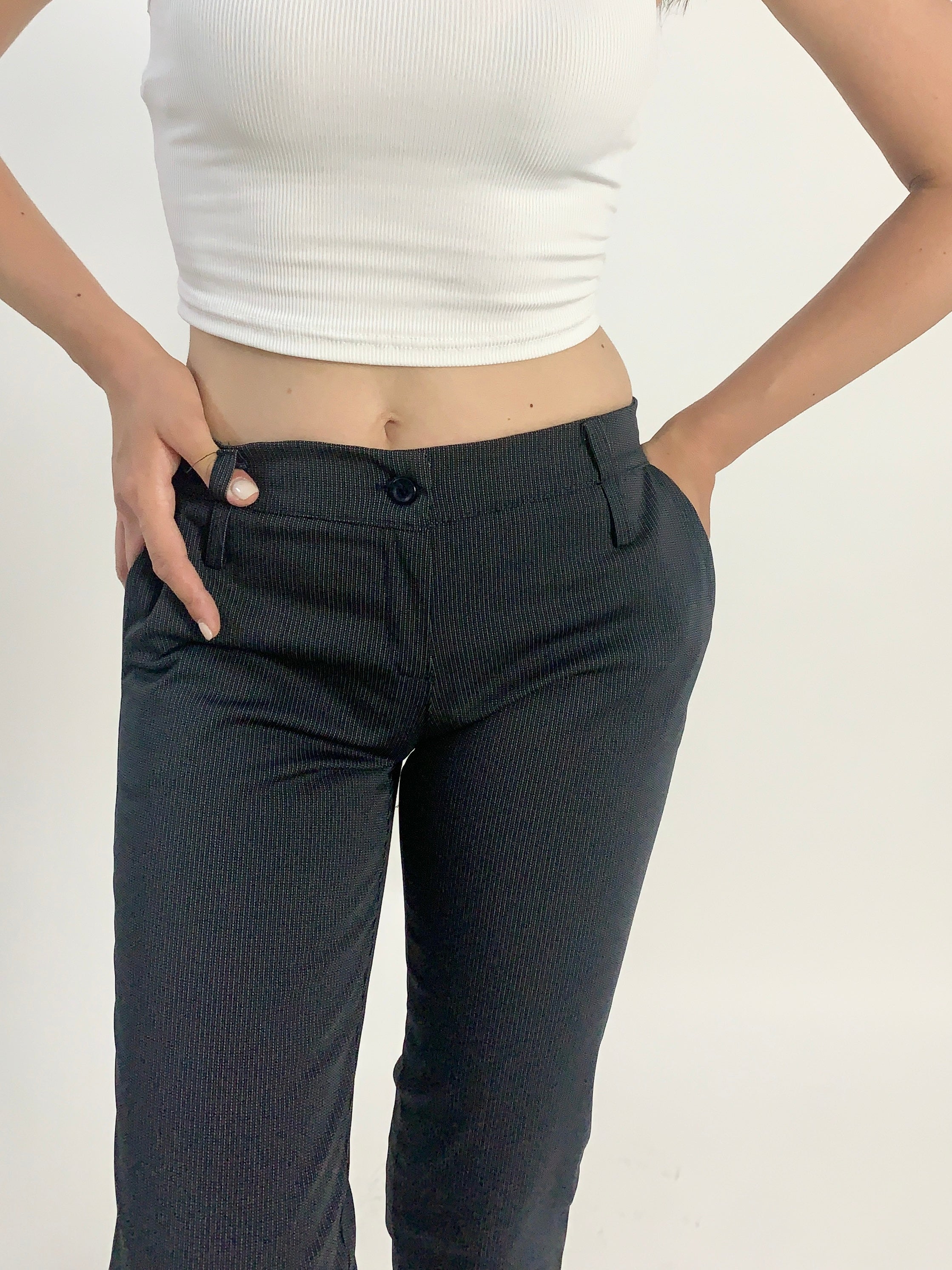 Pantalone fitta trama