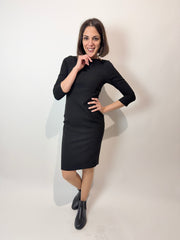 Celyn B. · Abito tubino nero, linea Elisabetta Franchi