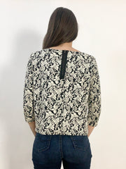 Sottogiacca bianco e nero