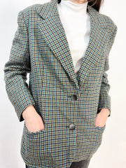 Blazer fantasia in lana