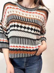 Pullover bei toni di colore