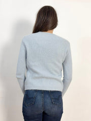 Pullover lana e angora