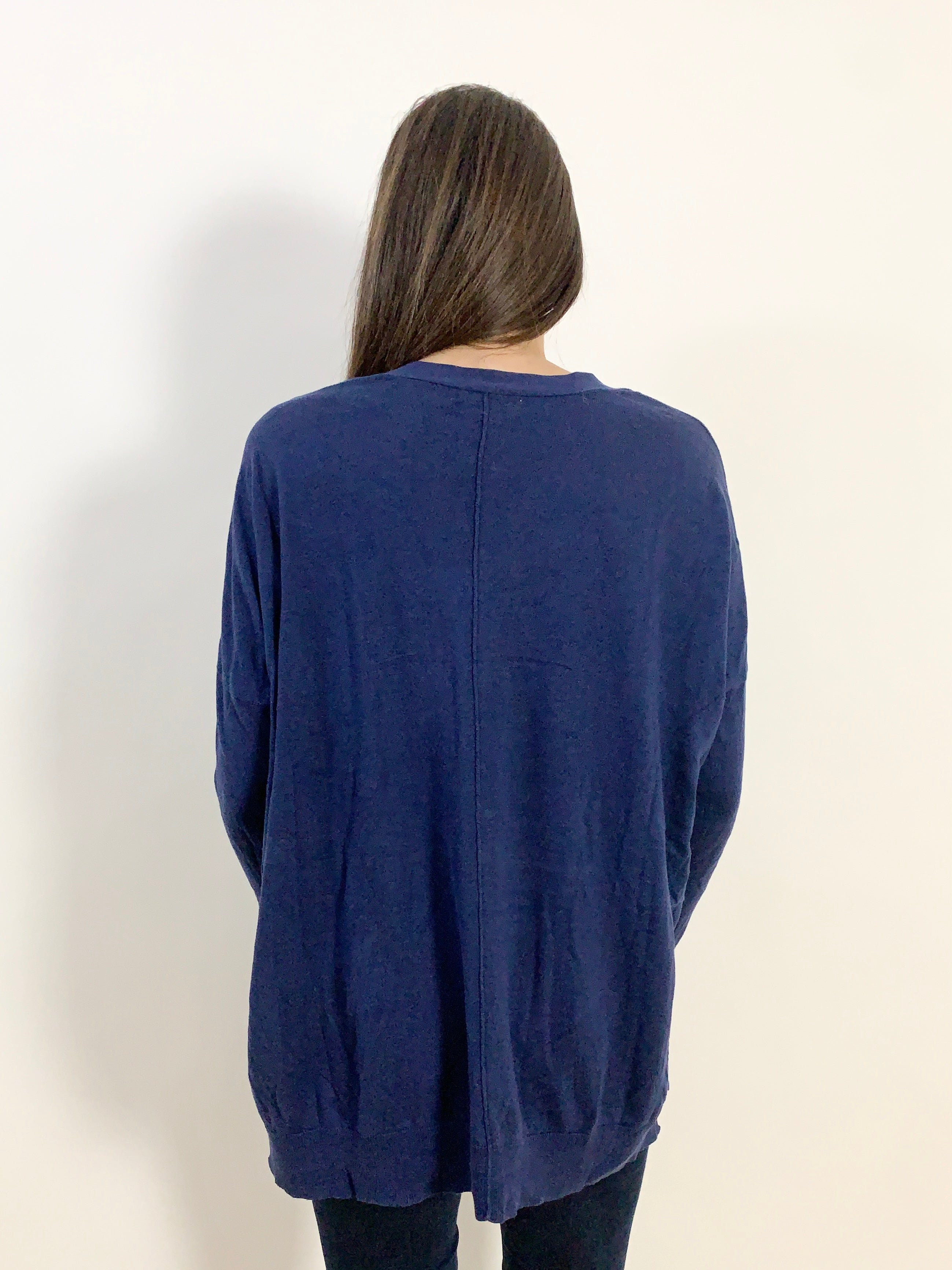 Pullover blu