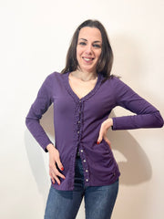 Sottogiacca violetto