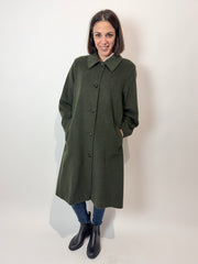 Moessmer · Cappotto vintage in lana vergine e cashmere