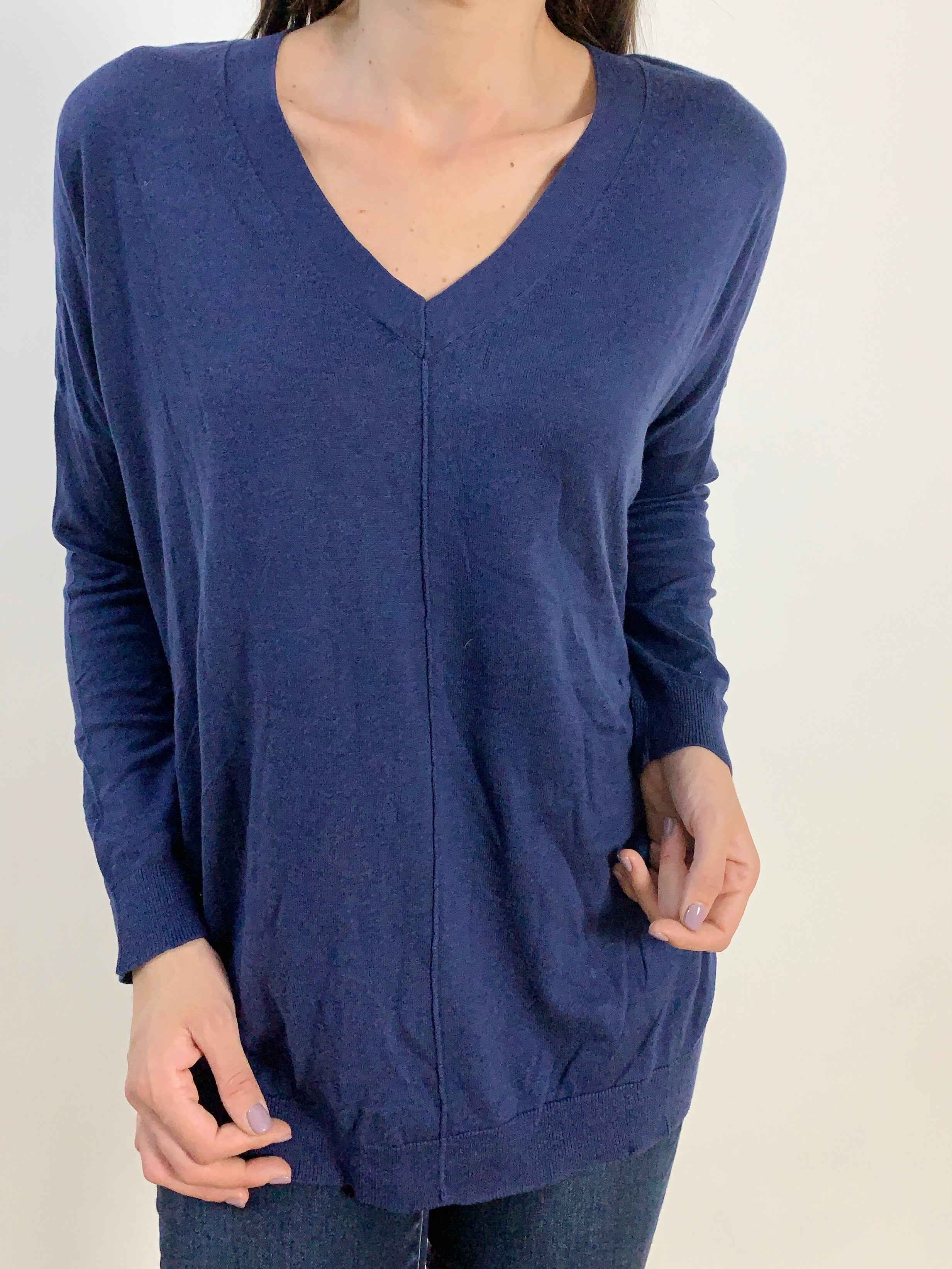 Pullover blu