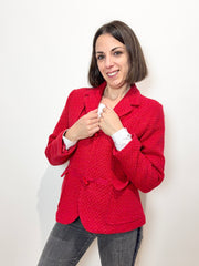 Giacca Rossella Carrara – rosso intenso