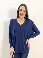 Pullover blu