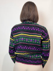 Cardigan stile norvegese