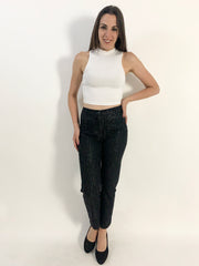 Jeans tono su tono