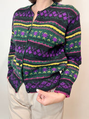 Cardigan stile norvegese