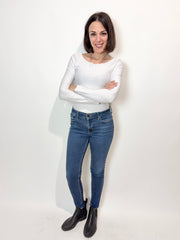 Levi’s · 710 Super Skinny, denim contemporaneo