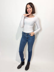 Levi’s · 710 Super Skinny, denim contemporaneo
